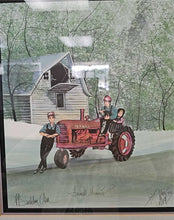 Load image into Gallery viewer, Framed Print &quot;Farmall Memories&quot;...signed / numbered...by P. Buckley
