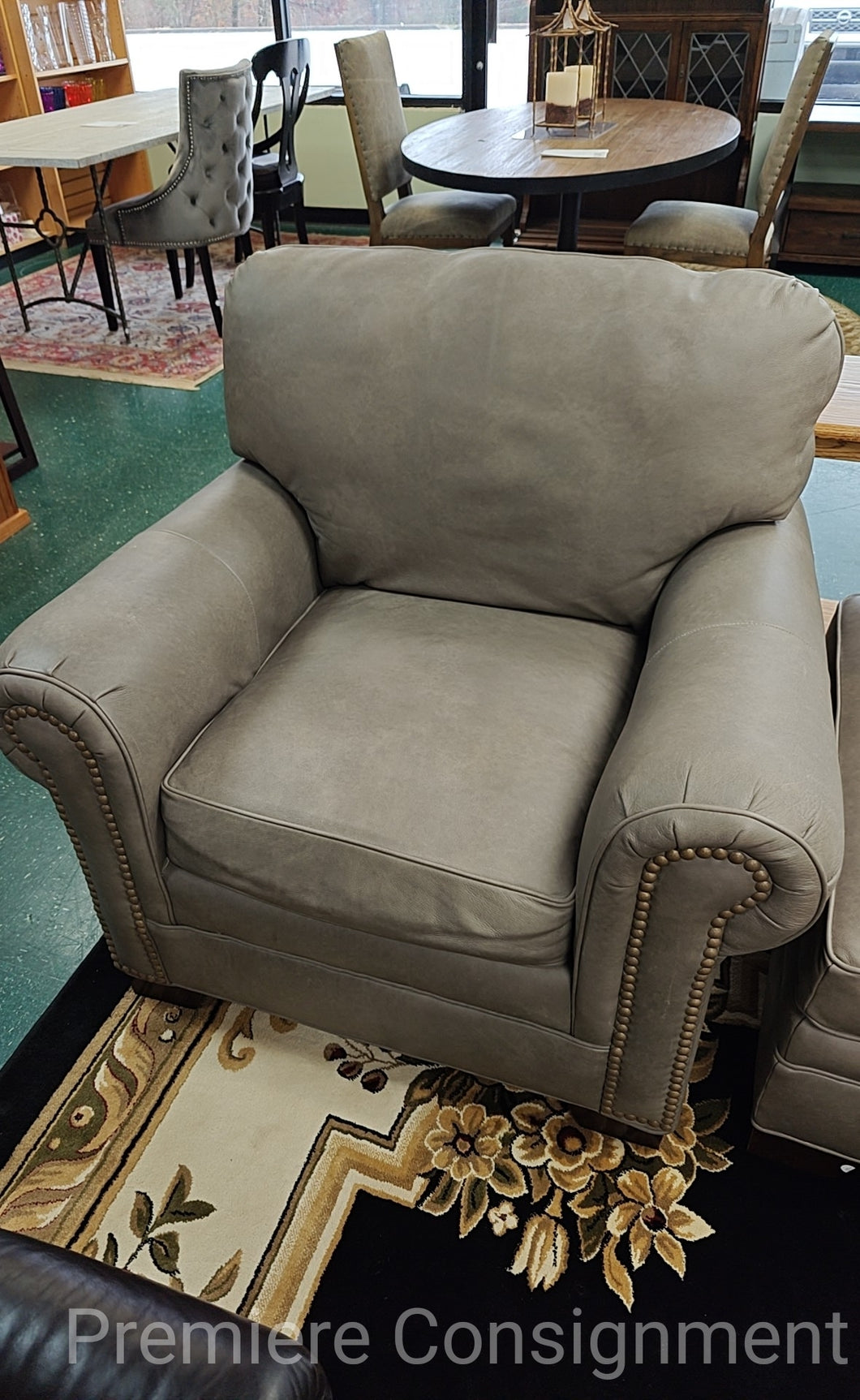 Leather Easy Chair...by Craftmaster