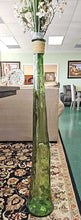 Load image into Gallery viewer, Green Glass Floor Vase...by Vidrios San Miguel
