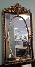 Load image into Gallery viewer, Vintage Hollywood Regency Gold Gilt Mirror
