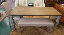 Load image into Gallery viewer, Six Piece &quot;Farm Table&quot; Set...table, chairs, bench...by Holzern
