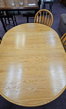Load image into Gallery viewer, Oak Dining Table w/ (8) Chairs...by TEI
