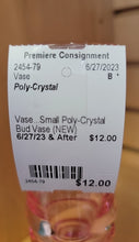 Load image into Gallery viewer, Small Poly-Crystal Bud Vase (NEW)
