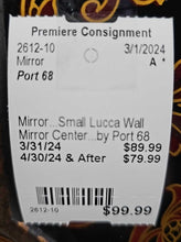Load image into Gallery viewer, Small Lucca Wall Mirror Center...by Port 68
