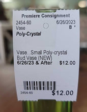 Load image into Gallery viewer, Small Poly Crystal Bud Vase (NEW)
