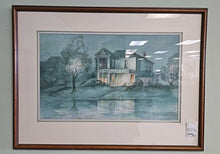 Load image into Gallery viewer, Watercolor Framed Print &quot;Old Farmhouse&quot;
