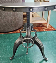 Load image into Gallery viewer, Adjustable Height Metal End Table...by Four Hands
