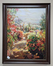 Load image into Gallery viewer, Large Oil Painting &quot;Tuscany Landscape&quot;
