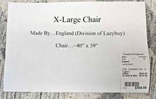 Load image into Gallery viewer, Oversized Chair...by England

