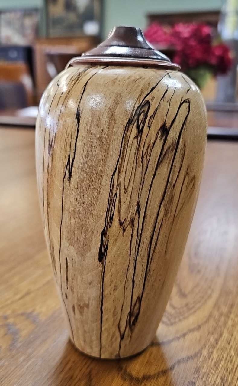 Decorative Wood Vase (NEW)...by Tellico Woodworkers