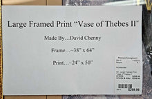 Load image into Gallery viewer, Large Framed Print &quot;Vase of Thebes II&quot;
