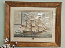 Load image into Gallery viewer, Framed Print &quot;Antique Clipper Ship&quot;

