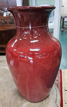 Load image into Gallery viewer, Large Red Vase
