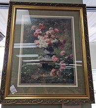 Load image into Gallery viewer, Large Framed Print &quot;Flower Bouquet w/ Urn&quot;

