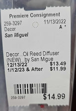 Load image into Gallery viewer, Oil Reed Diffuser (NEW)...by San Migue
