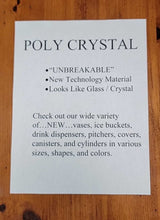 Load image into Gallery viewer, Medium Poly-Crystal Bud Vase (NEW)
