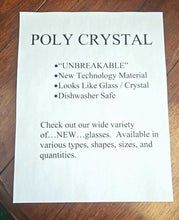 Load image into Gallery viewer, Poly-Crystal Glasses (NEW)

